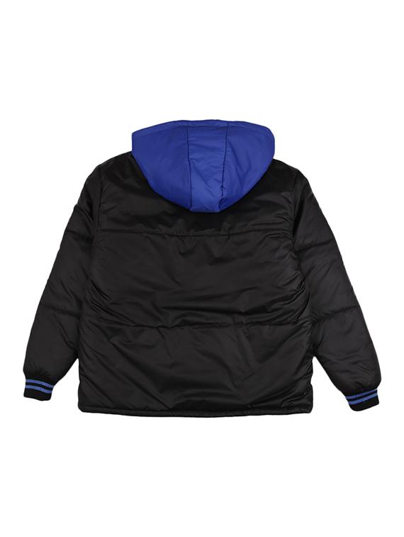 black cotton quilted jacket - 18847913 - Standard Image - 1