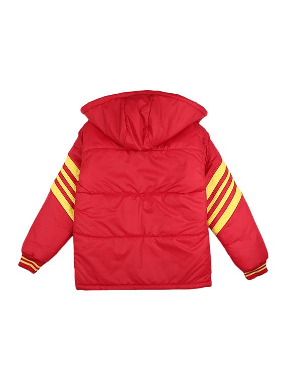 red cotton quilted jacket - 18847918 - Standard Image - 1