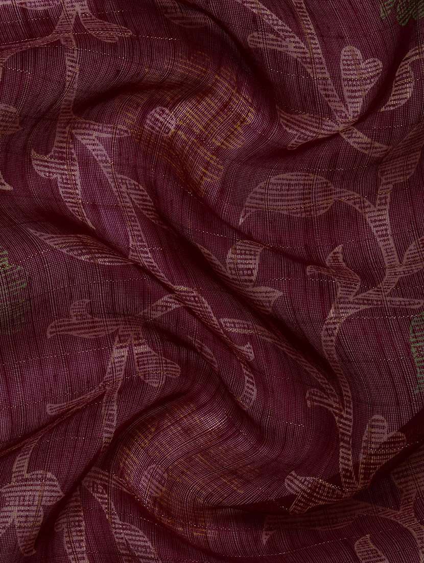 women's floral purple colored saree - 18870075 -  Standard Image - 4