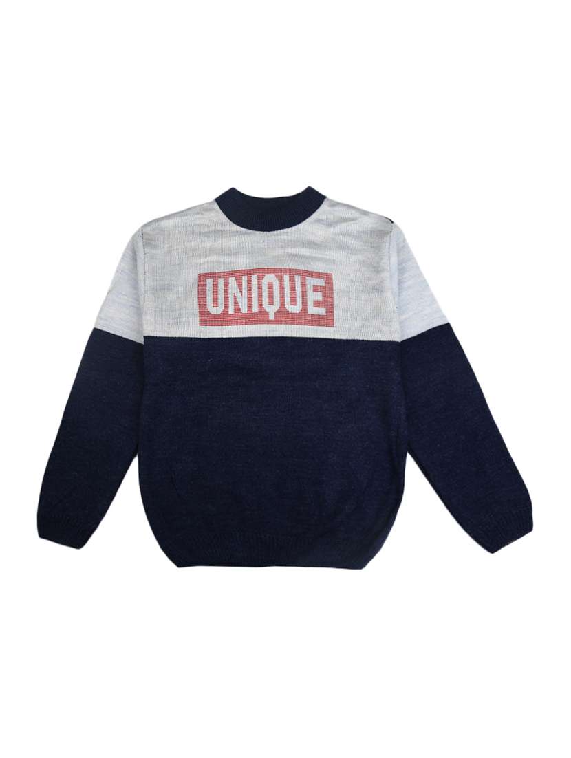 navy blue acrylic sweater