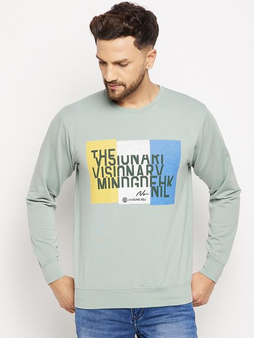 chest print sweatshirt - 18874868 - Standard Image - 0