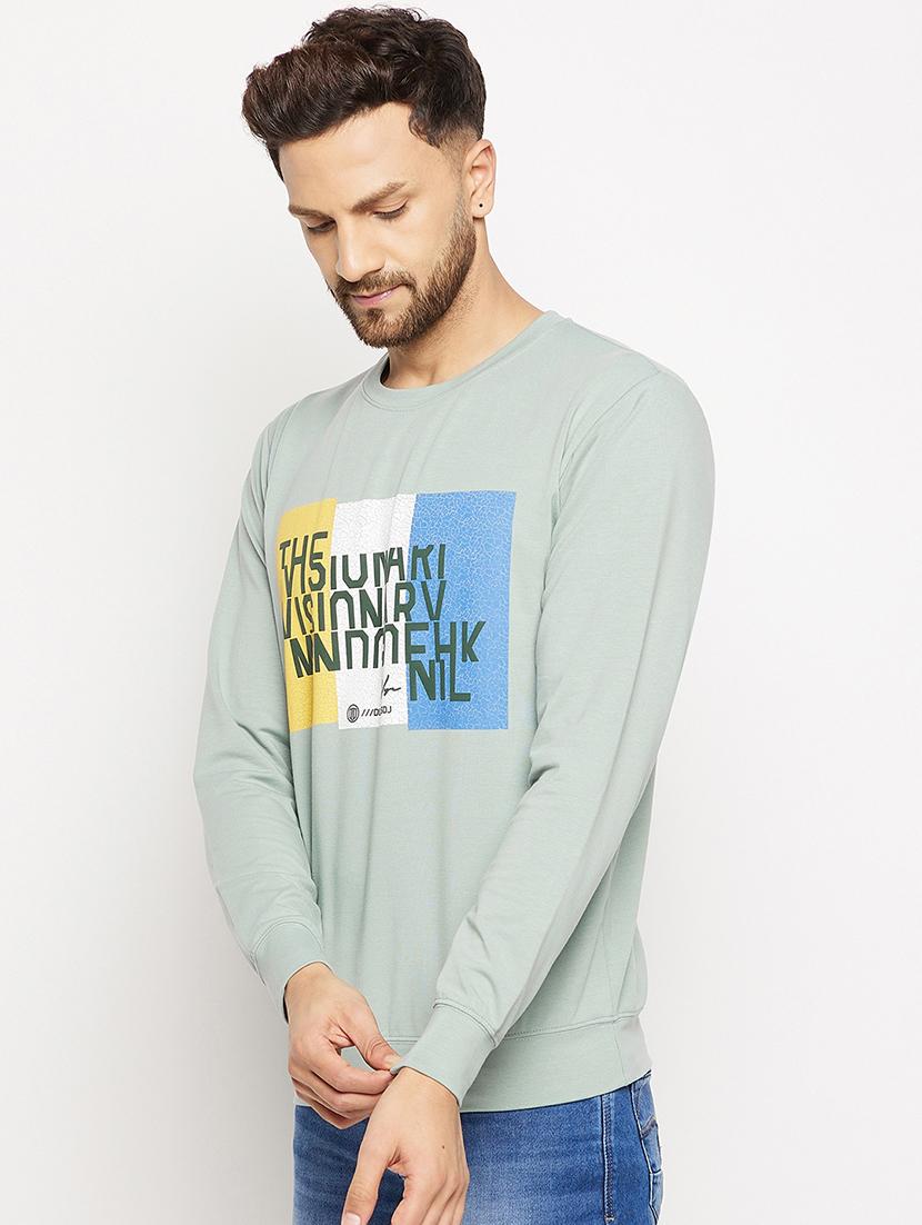 chest print sweatshirt - 18874868 -  Standard Image - 1