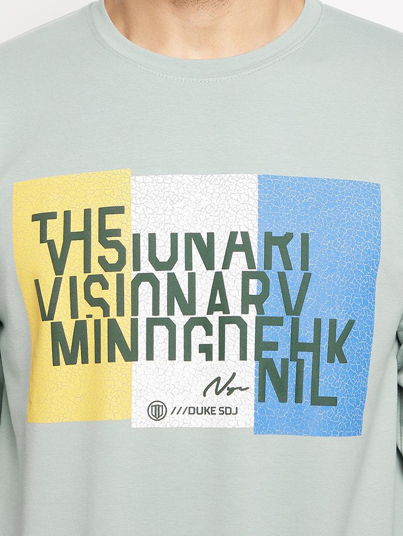 chest print sweatshirt - 18874868 - Standard Image - 4