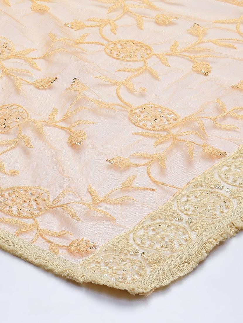 embroidered net dupatta - 18876716 -  Standard Image - 1