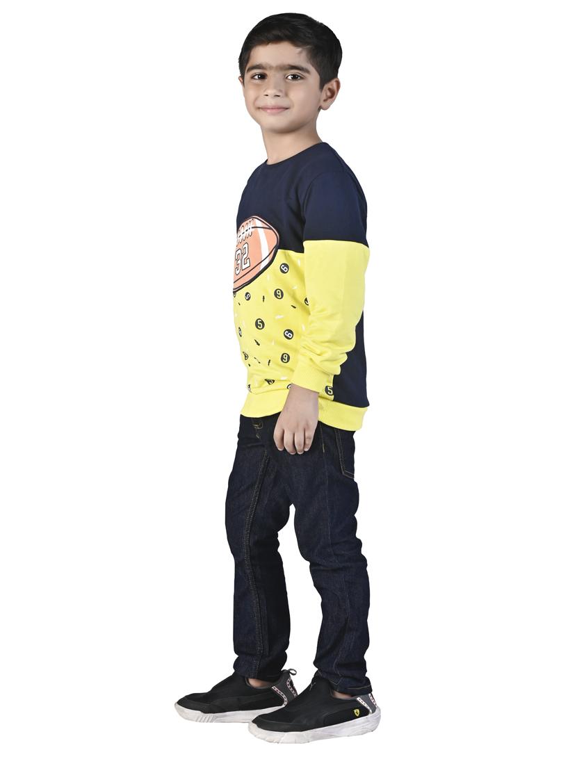 boys color block sweatshirt - 18878040 -  Standard Image - 1