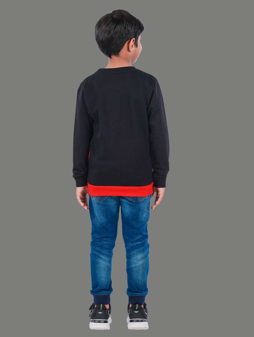 boys color block sweatshirt - 18878041 - Standard Image - 4