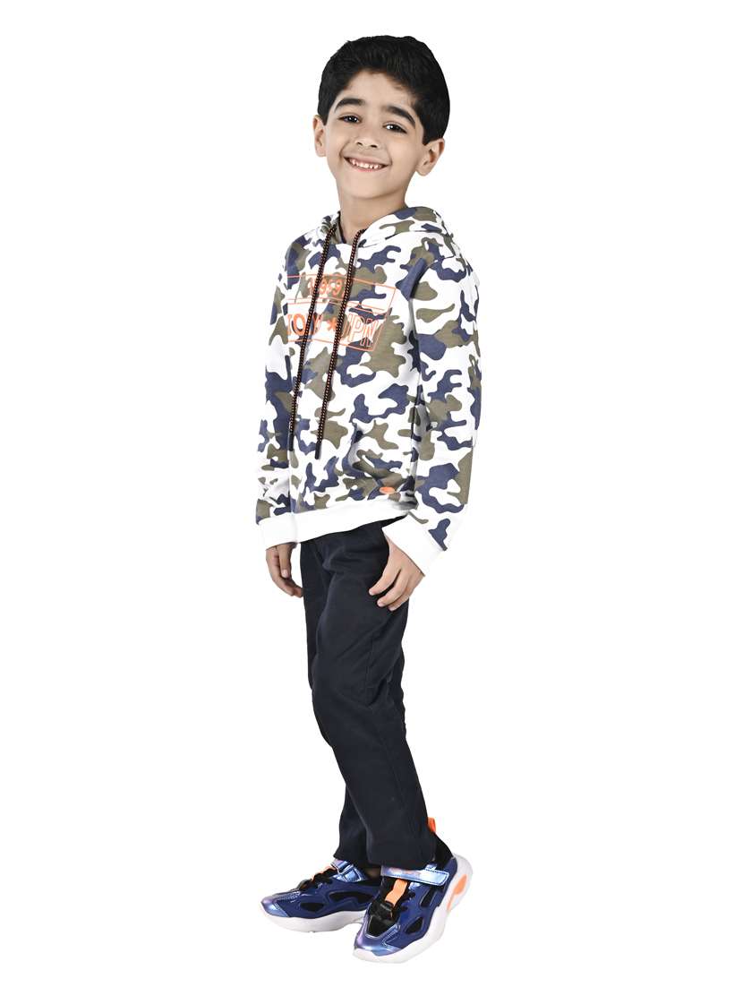 boys camouflage sweatshirt - 18878052 -  Standard Image - 1
