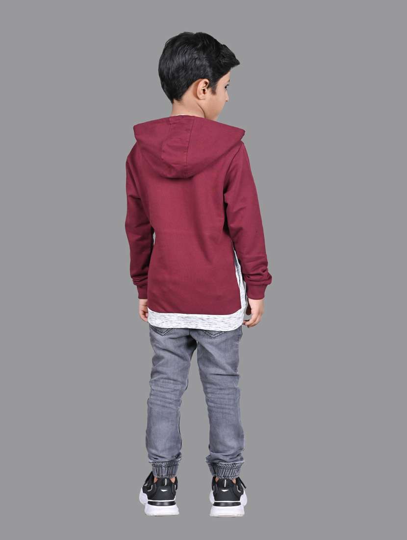 boys color block sweatshirt - 18878057 -  Standard Image - 4
