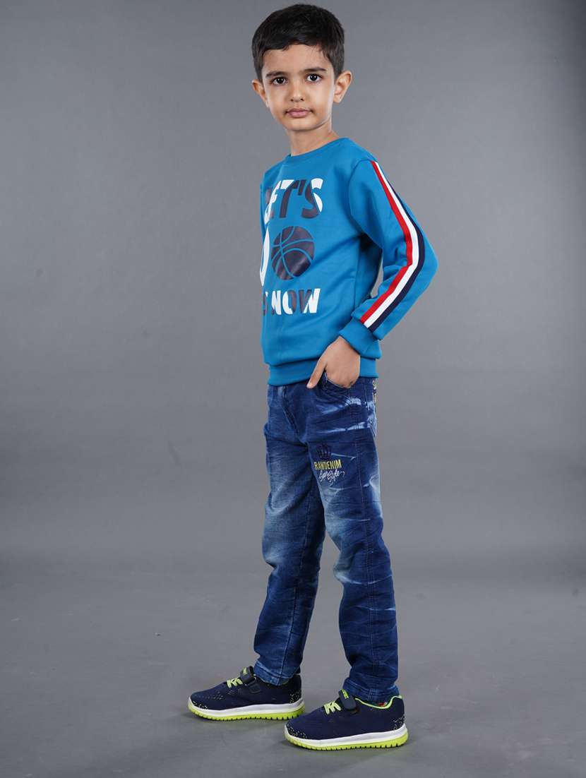 boys typography sweatshirt - 18878060 -  Standard Image - 1