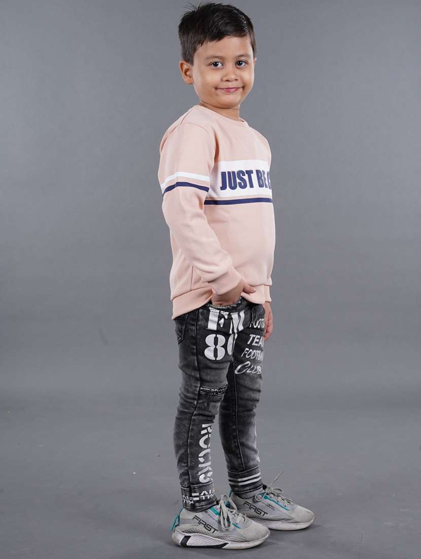 boys typography sweatshirt - 18878061 -  Standard Image - 1