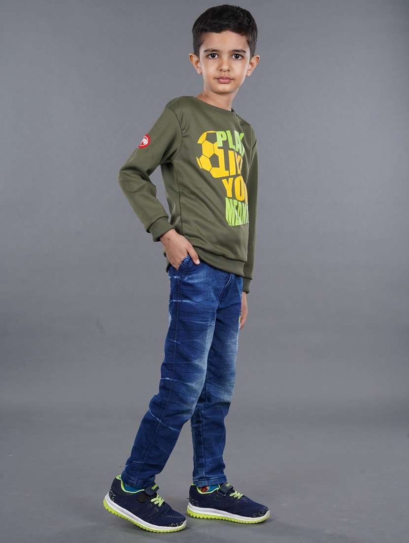boys printed sweatshirt - 18878062 -  Standard Image - 1
