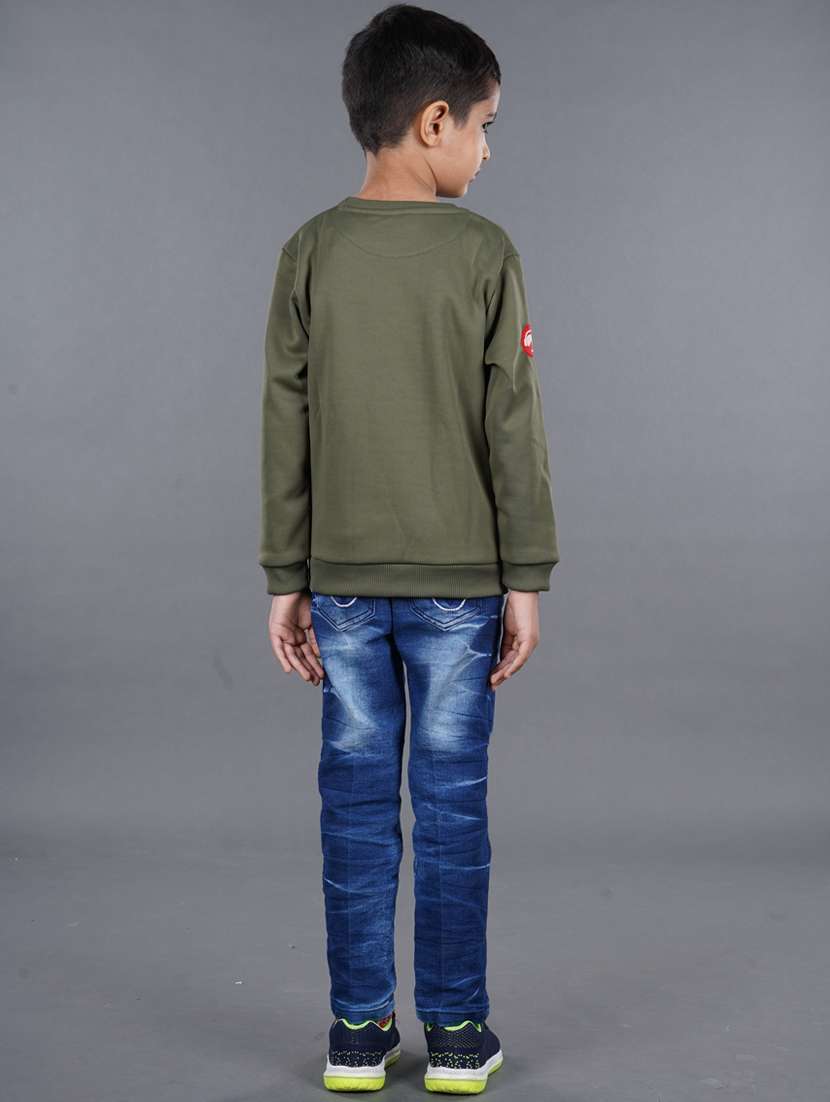 boys printed sweatshirt - 18878062 -  Standard Image - 4