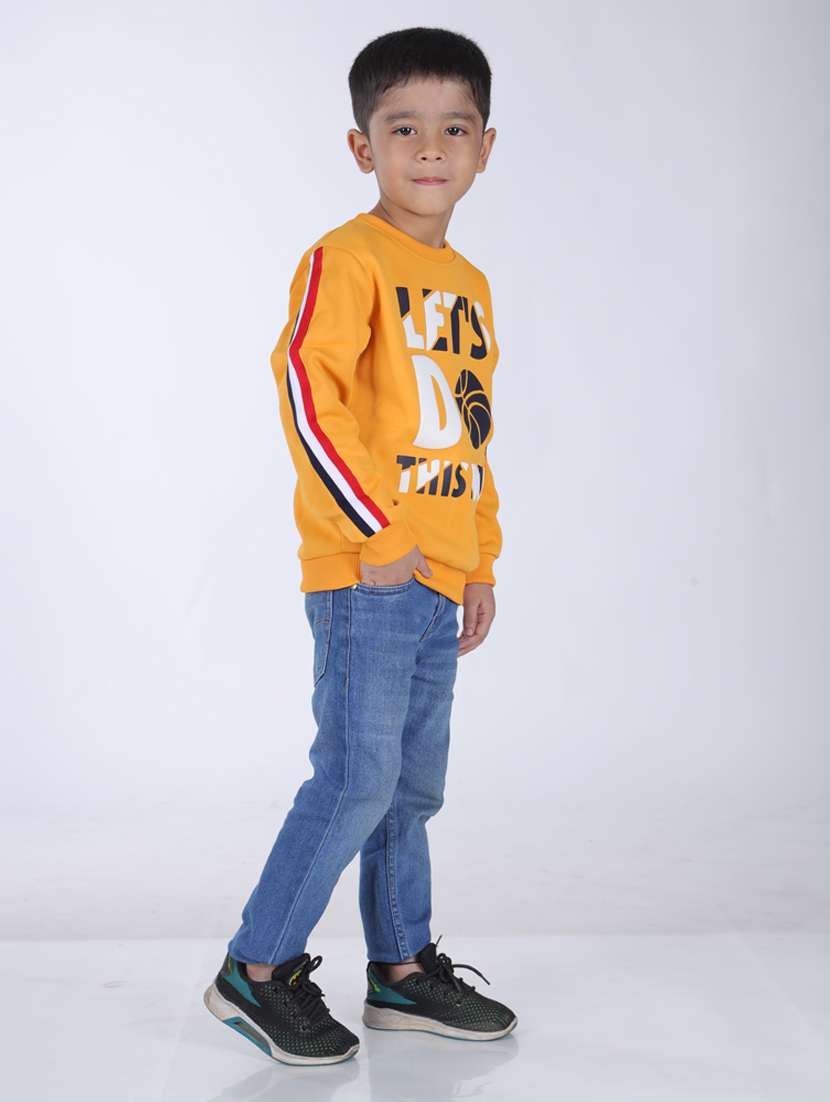 boys typography sweatshirt - 18878067 -  Standard Image - 1