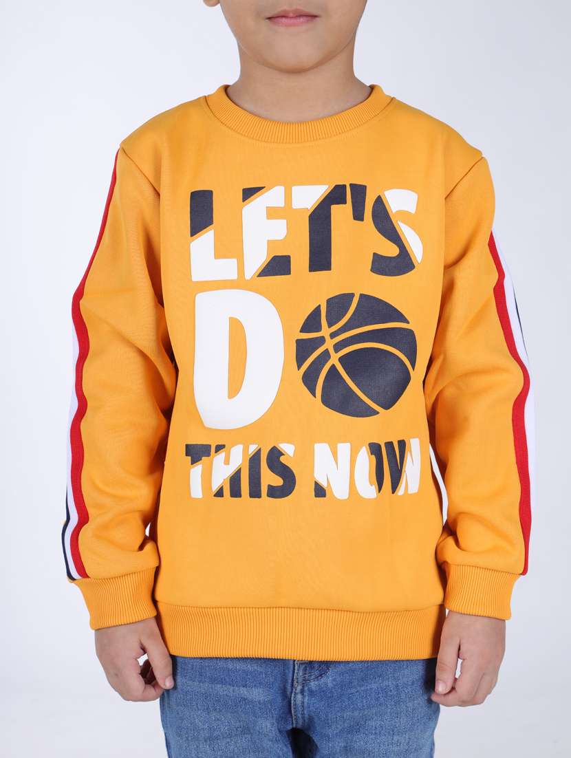 boys typography sweatshirt - 18878067 -  Standard Image - 4