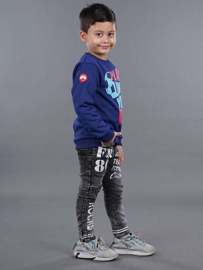 boys typography sweatshirt - 18878068 -  Standard Image - 1