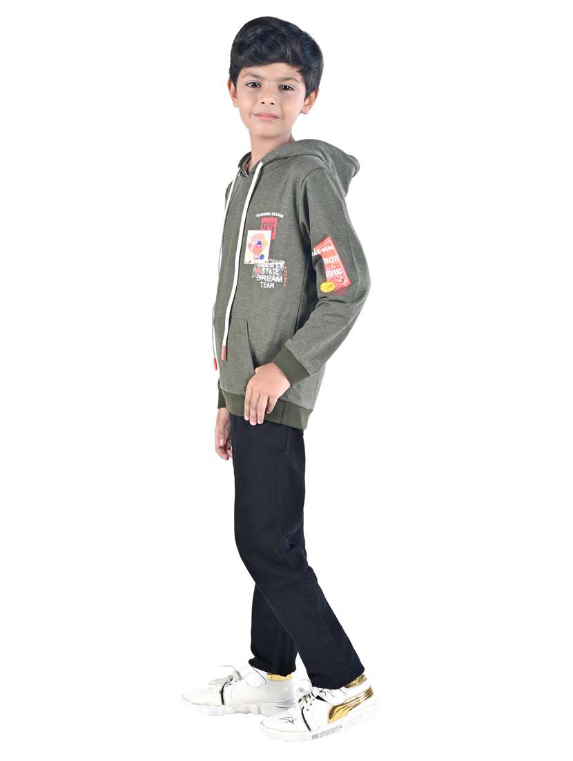 boys printed sweatshirt - 18878069 - Standard Image - 1