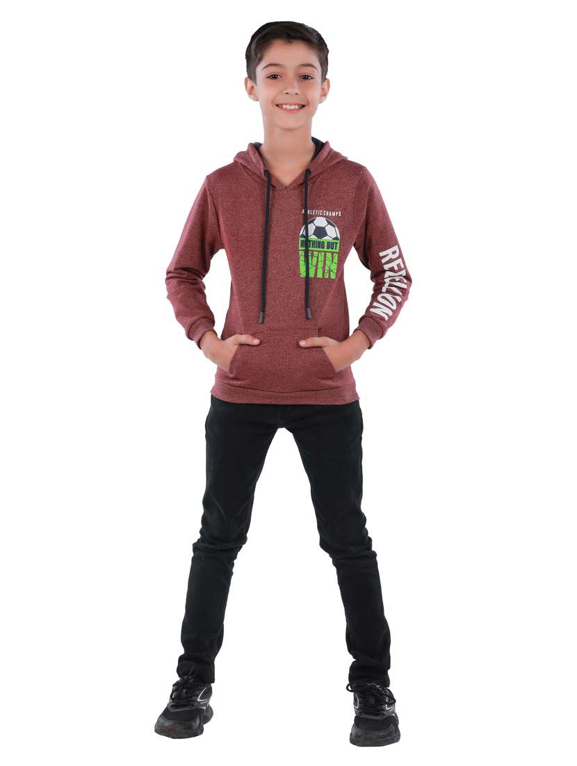 boys typography sweatshirt