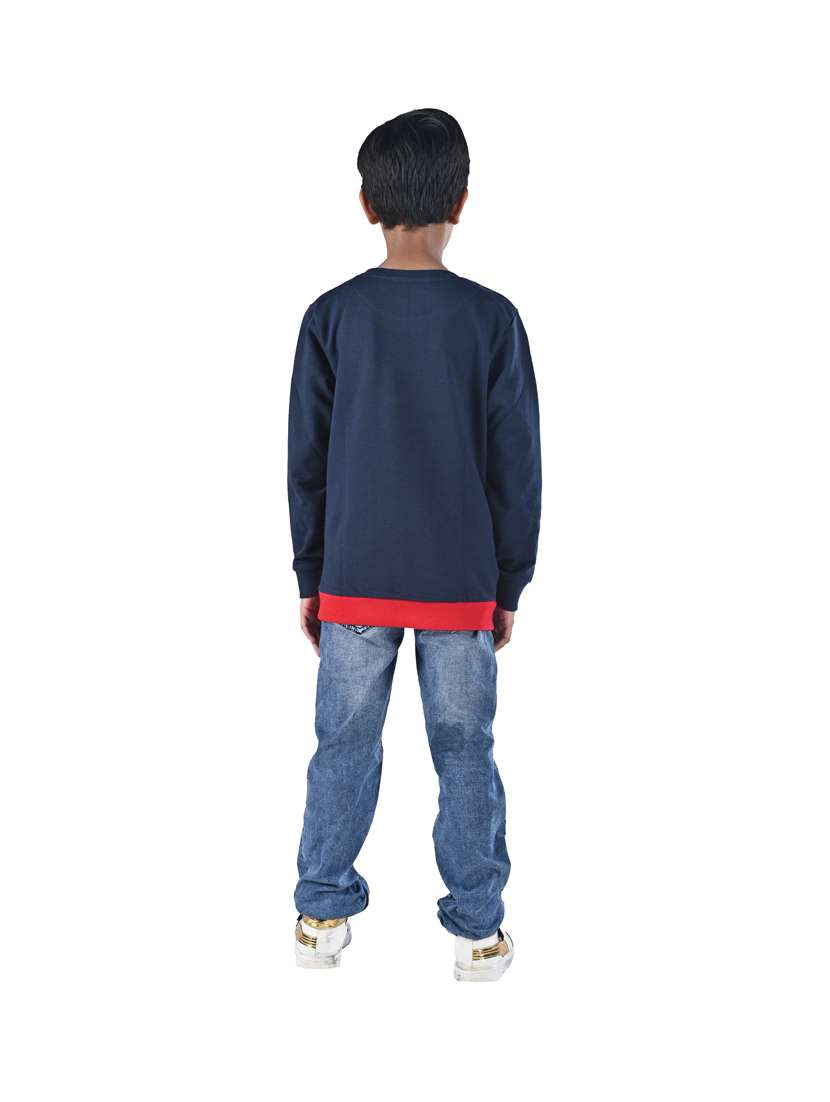 boys color block sweatshirt - 18878071 -  Standard Image - 4