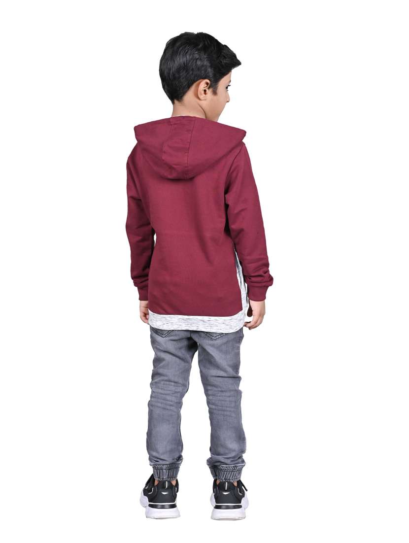 boys color block sweatshirt - 18878075 -  Standard Image - 4