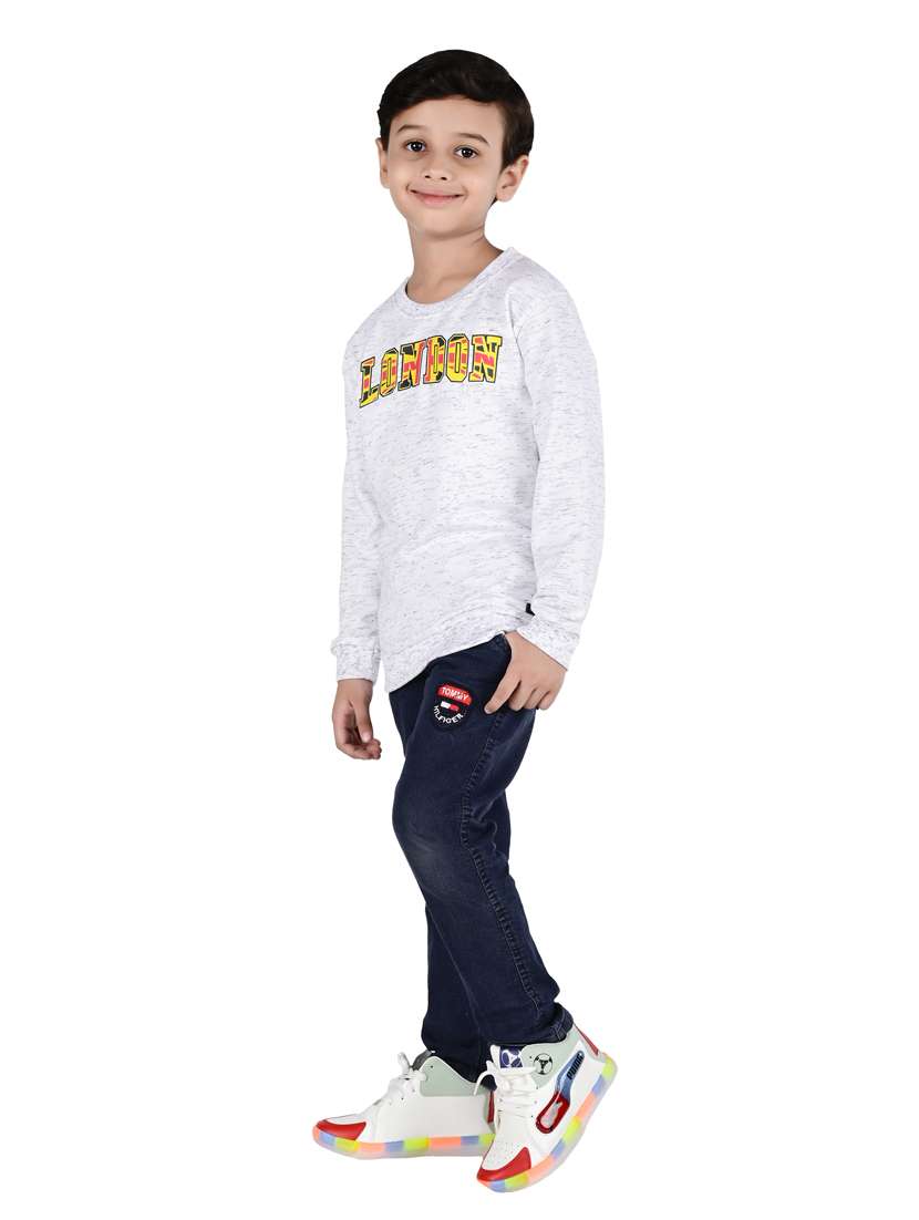 boys typography sweatshirt - 18878076 -  Standard Image - 4