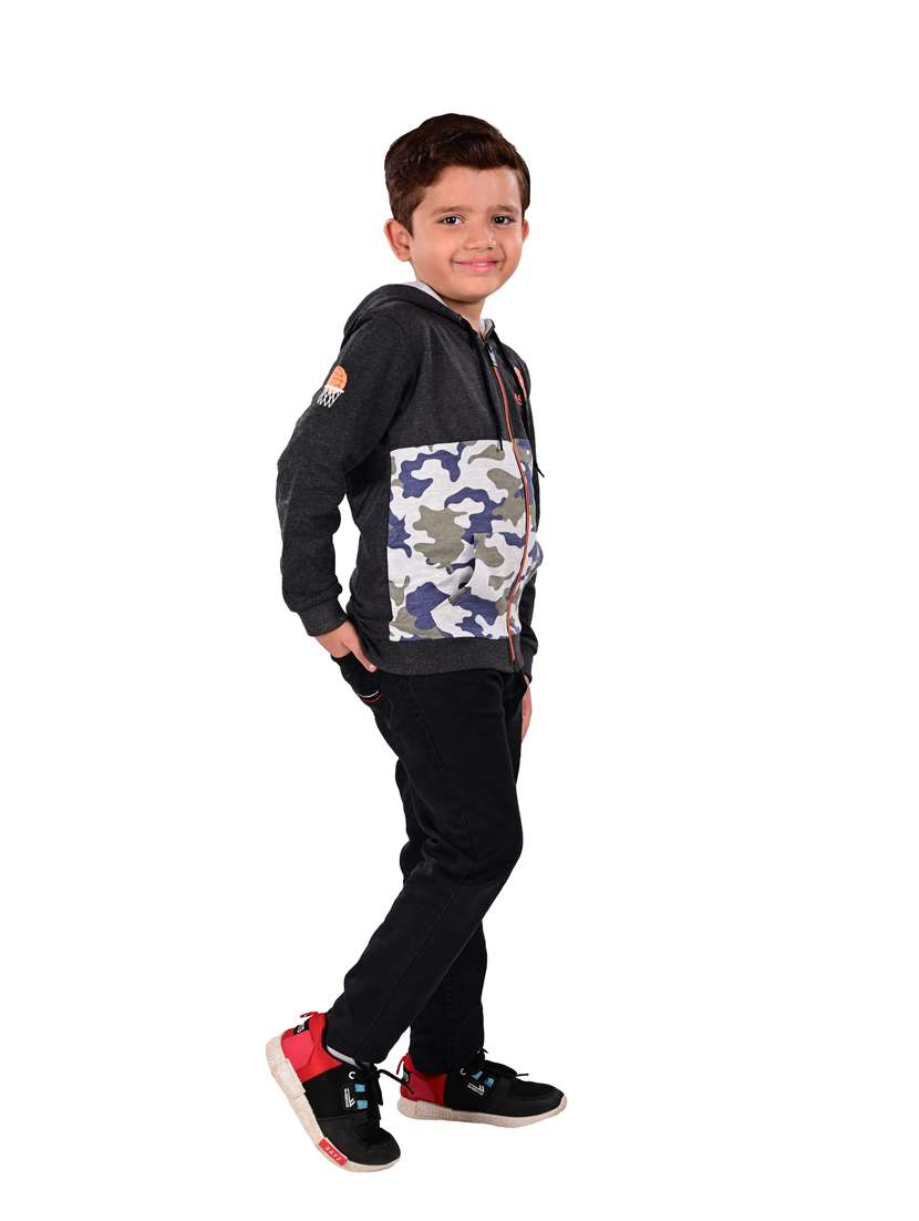boys color block sweatshirt - 18878079 -  Standard Image - 1