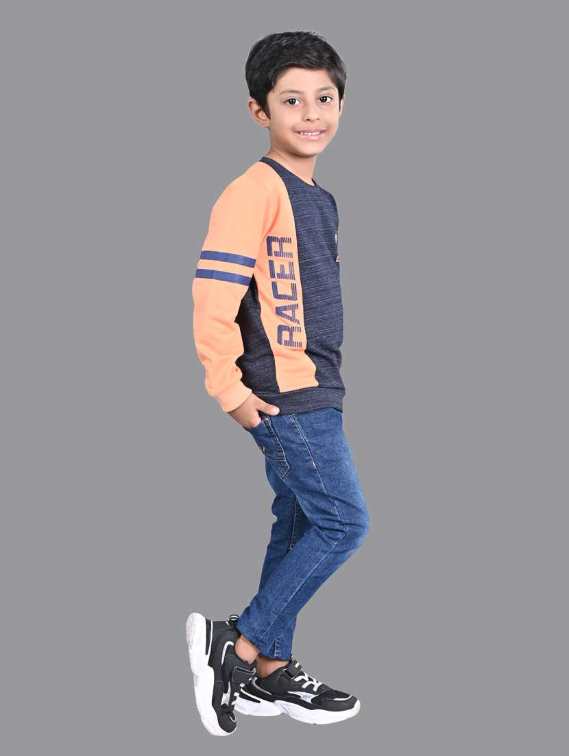 boys color block sweatshirt - 18878086 -  Standard Image - 1