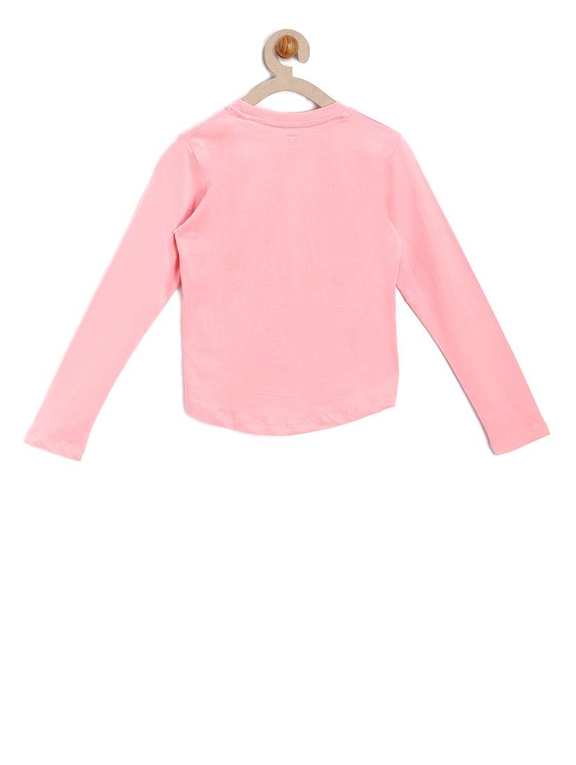 pink knit regular top - 18882898 -  Standard Image - 1