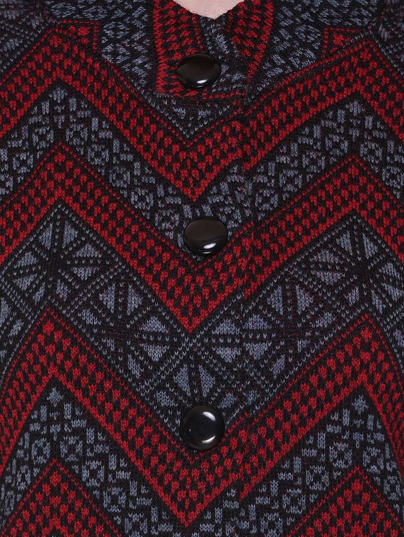women black full sleeves coatigan - 18885896 -  Standard Image - 4