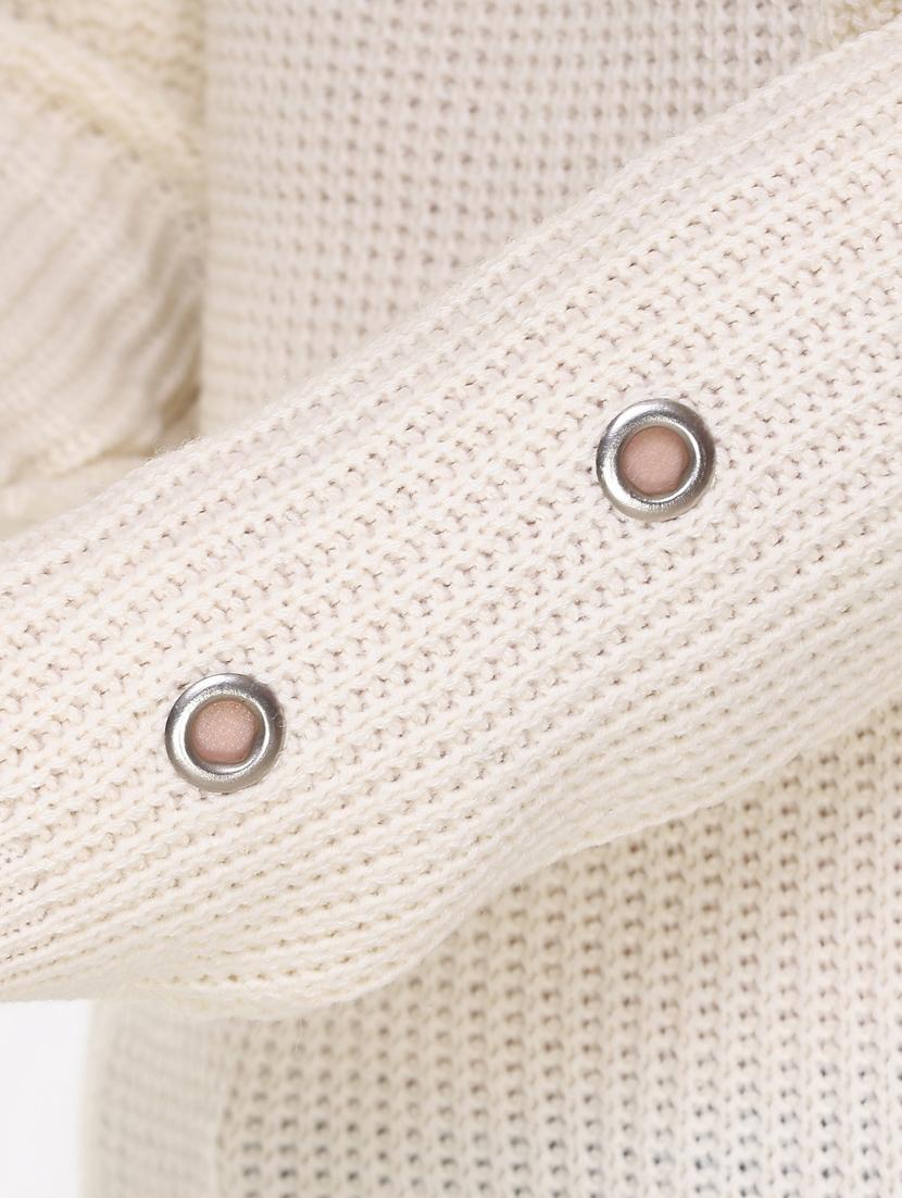 white wool regular top - 18885909 - Standard Image - 4