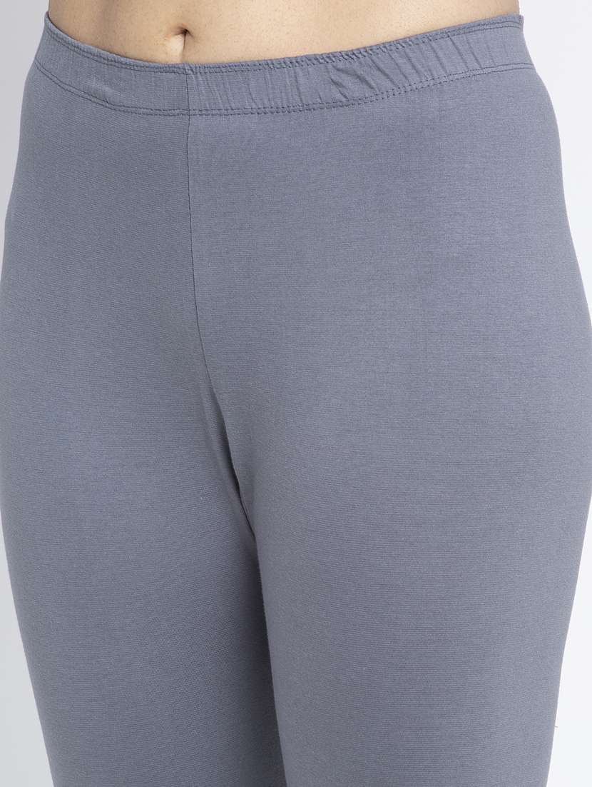 mid rise solid legging - 18885947 - Standard Image - 4