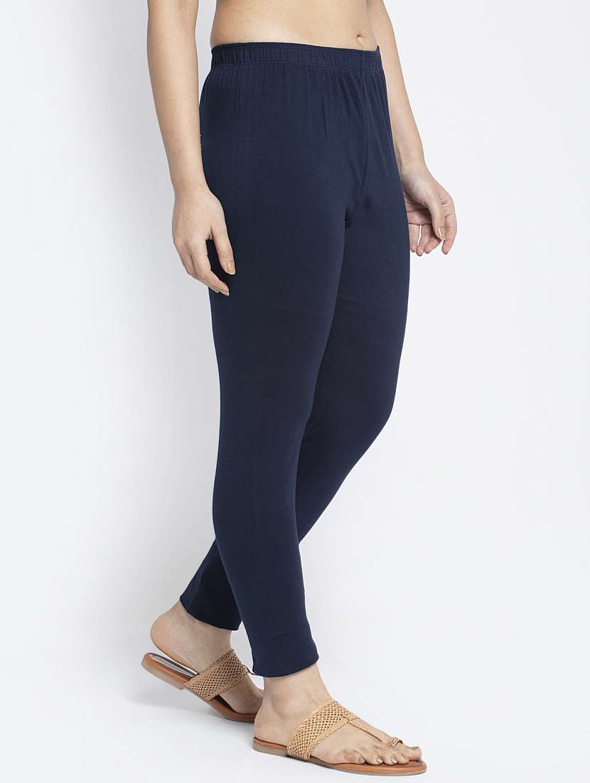 pack of 2 mid rise solid legging - 18885984 -  Standard Image - 4