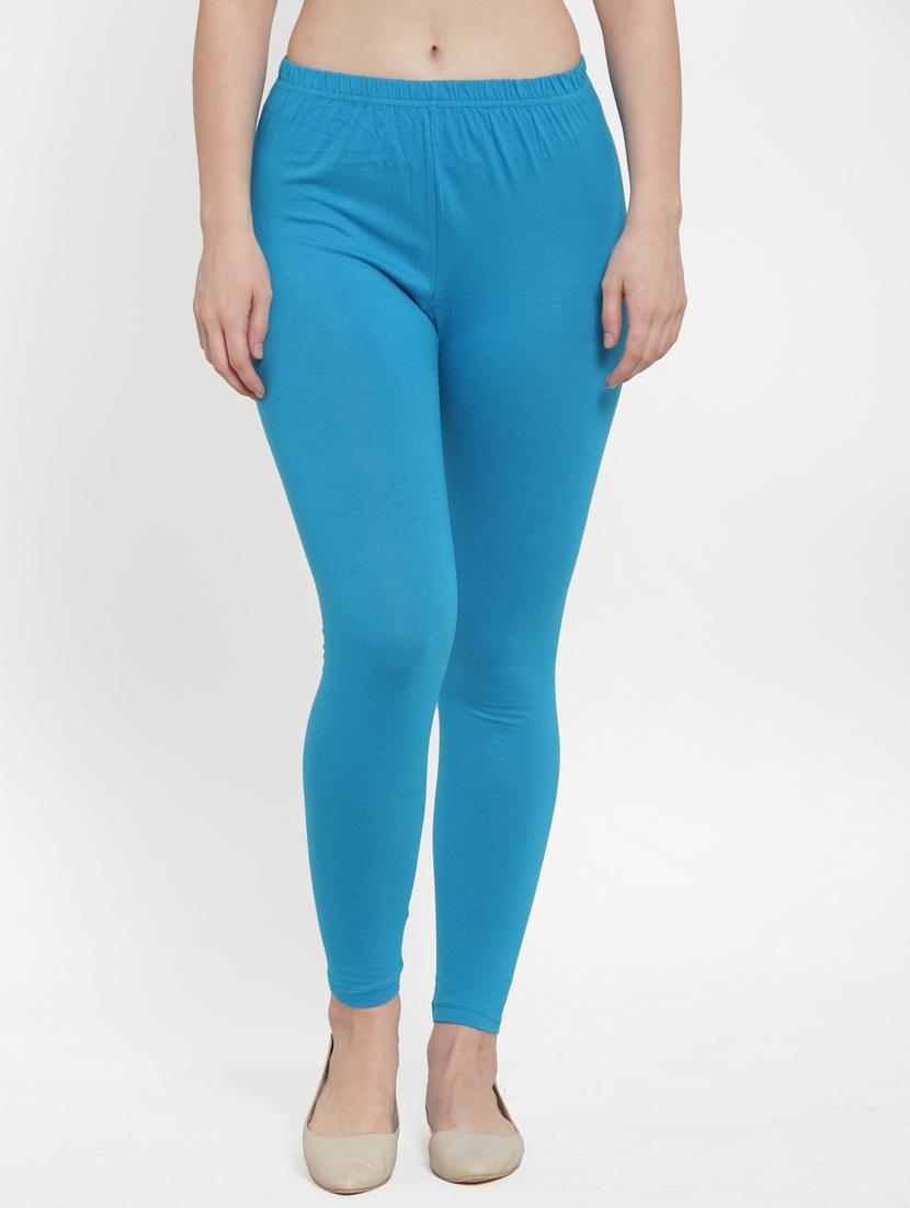 pack of 2 mid rise solid leggings  - 18886101 -  Standard Image - 1