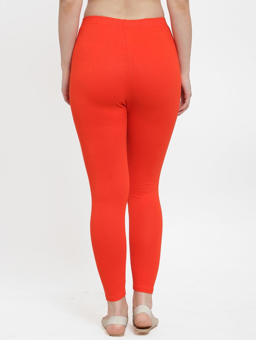 pack of 2 mid rise solid leggings - 18886136 - Standard Image - 4