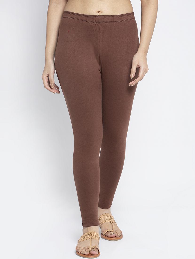 pack of 2 mid rise solid leggings  - 18886138 -  Standard Image - 1