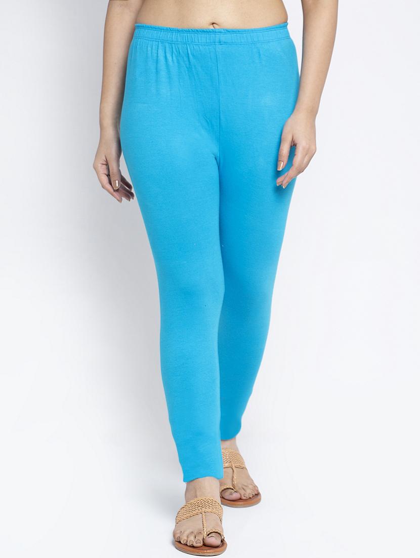 pack of 2 mid rise solid leggings  - 18886147 -  Standard Image - 1