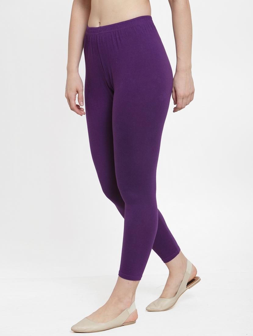 pack of 2 mid rise solid leggings - 18886186 - Standard Image - 4