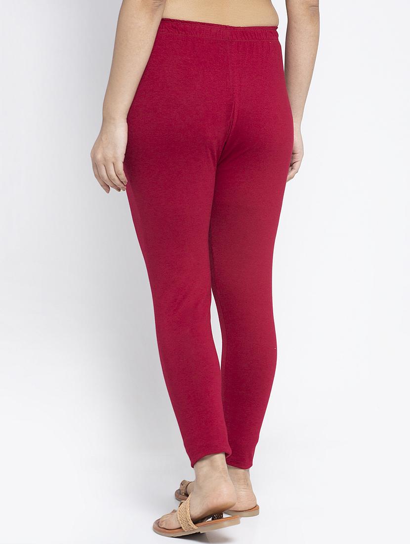 multi colored cotton lycra leggings - 18886224 - Standard Image - 4