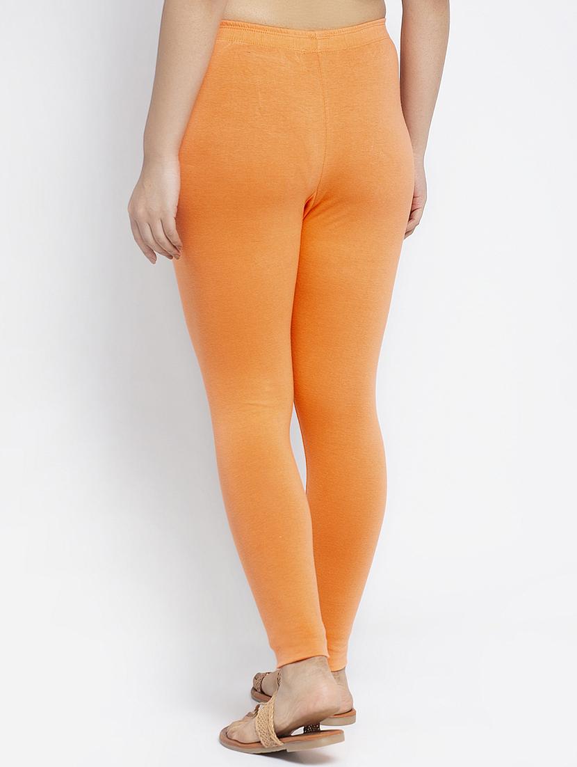multi colored cotton lycra leggings - 18886239 - Standard Image - 4