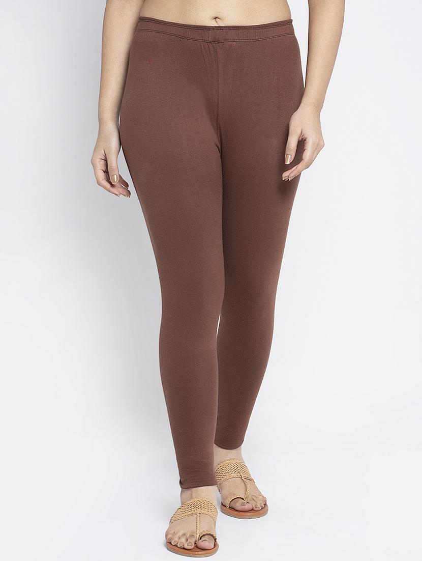 multi colored cotton lycra leggings - 18886241 - Standard Image - 1