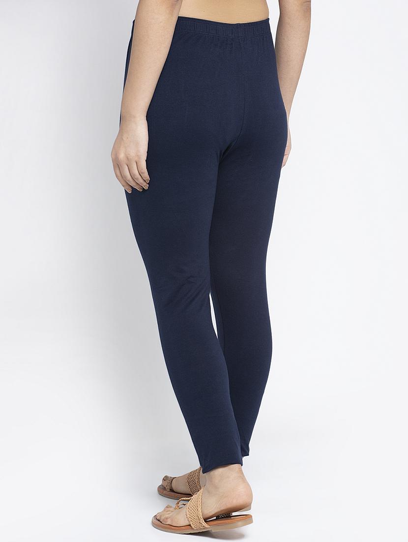 multi colored cotton lycra leggings - 18886258 - Standard Image - 4