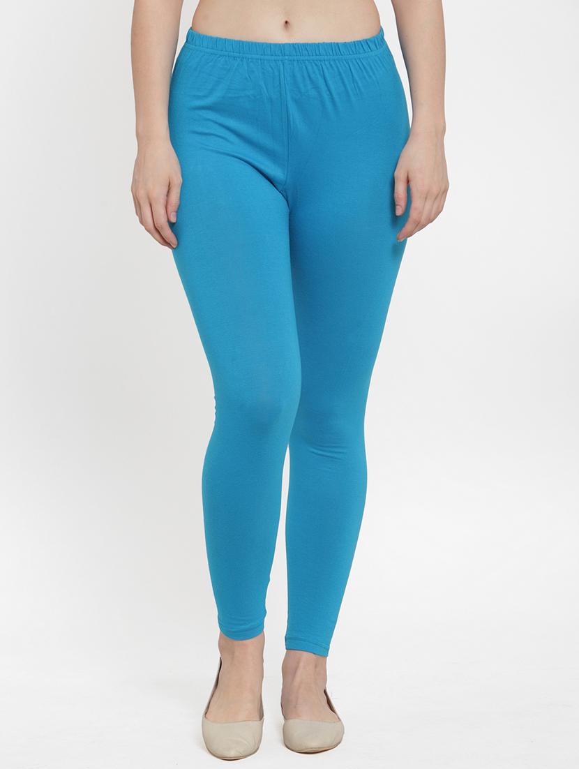multi colored cotton lycra leggings - 18886263 - Standard Image - 1