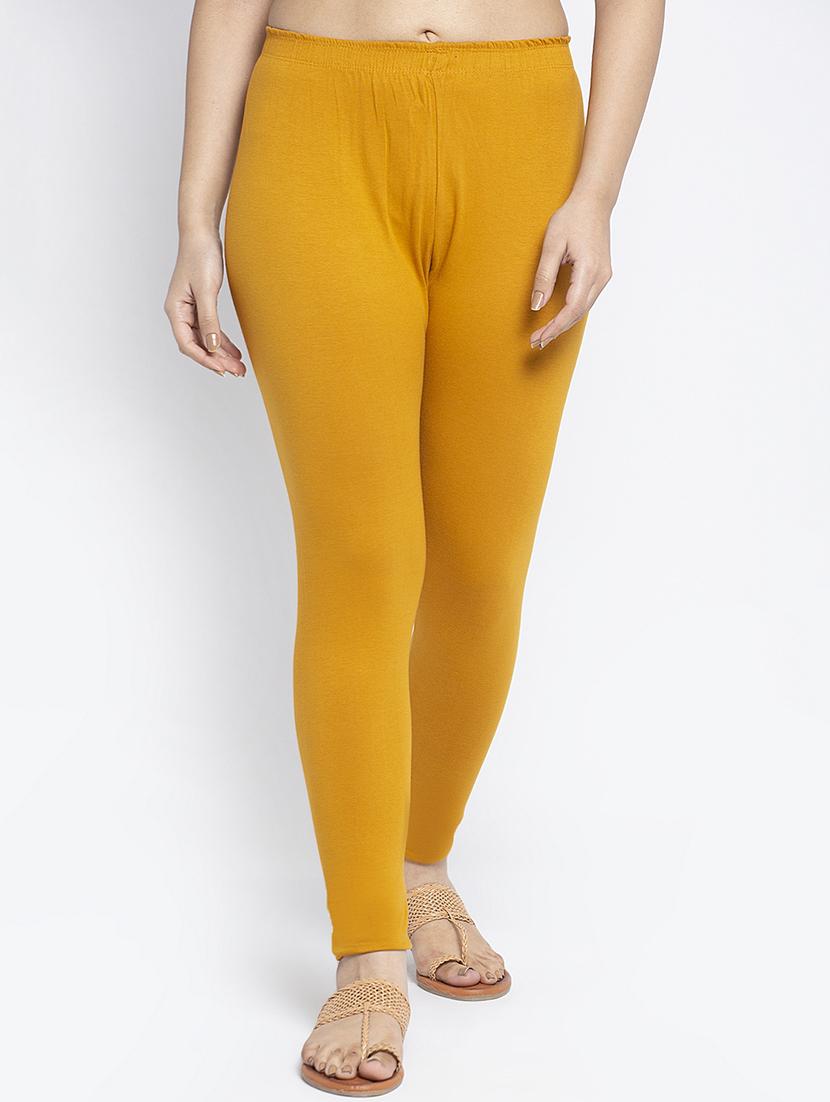 multi colored cotton lycra leggings - 18886274 -  Standard Image - 1