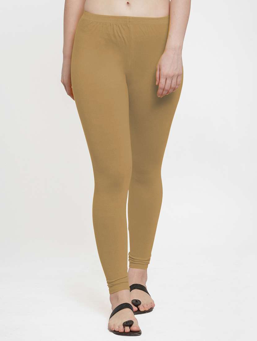 multi colored cotton lycra leggings - 18886283 -  Standard Image - 1