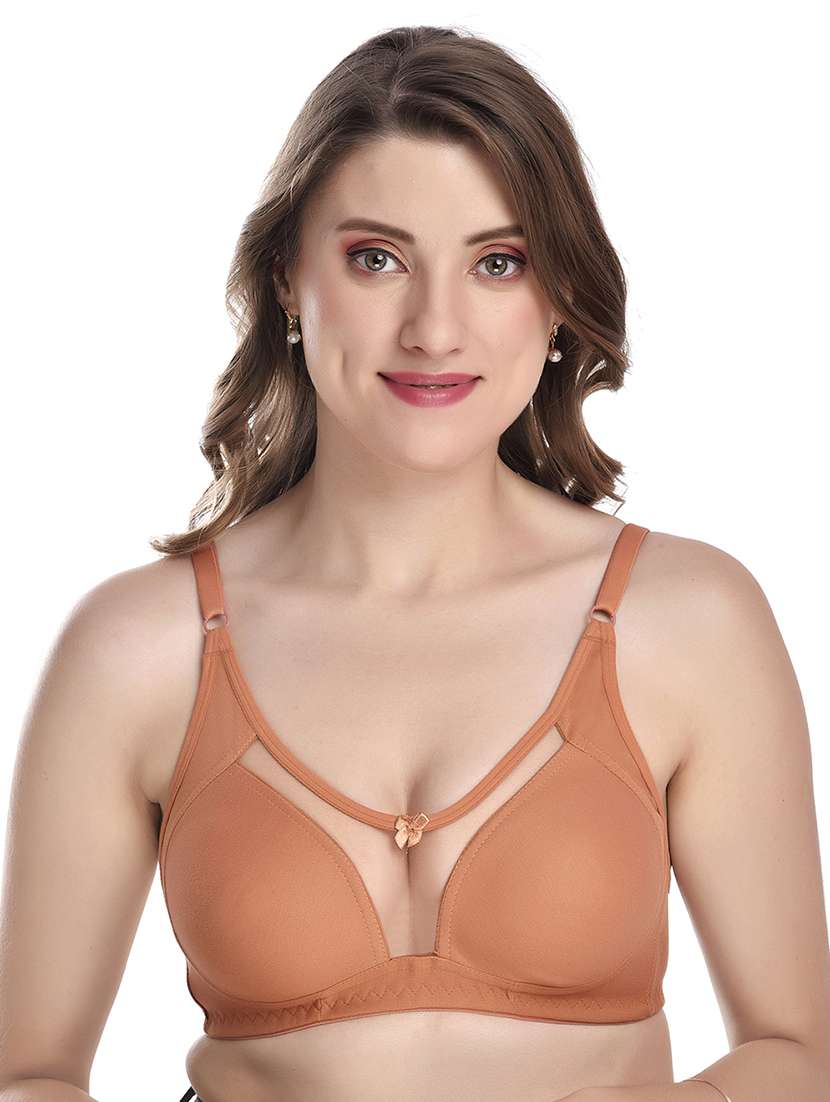 non padded solid regular bra