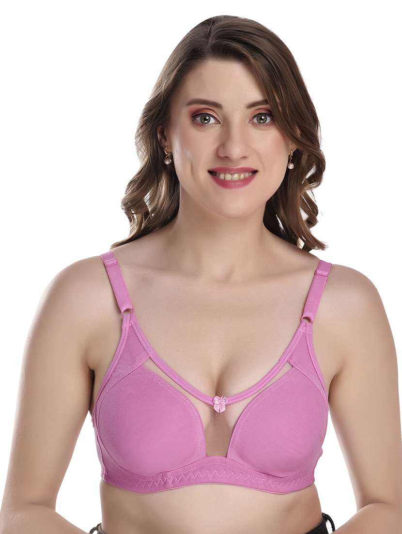 non padded solid regular bra