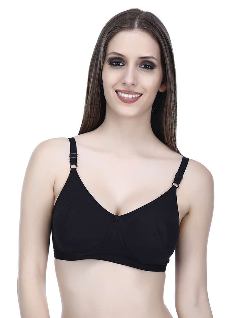 non padded solid regular bra