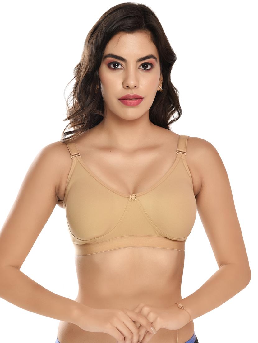 pack of 2 non padded regular bra  - 18899148 -  Standard Image - 1