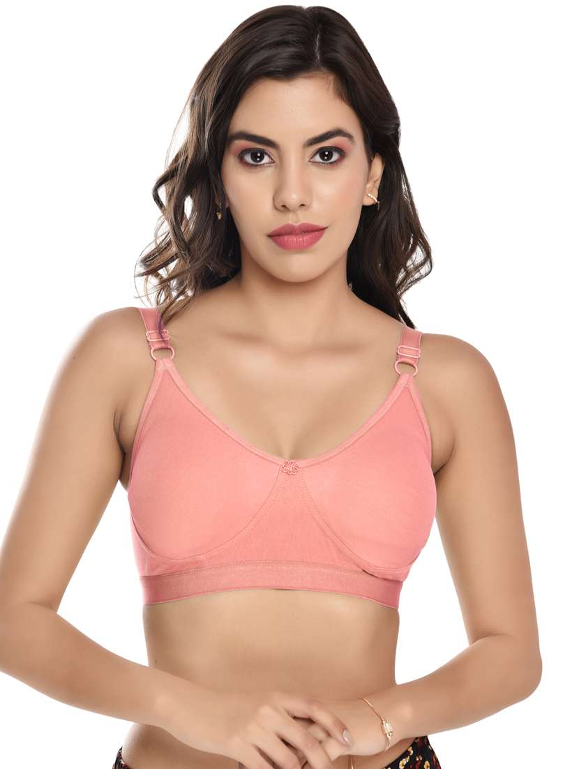 pack of 2 non padded regular bra  - 18899149 -  Standard Image - 1