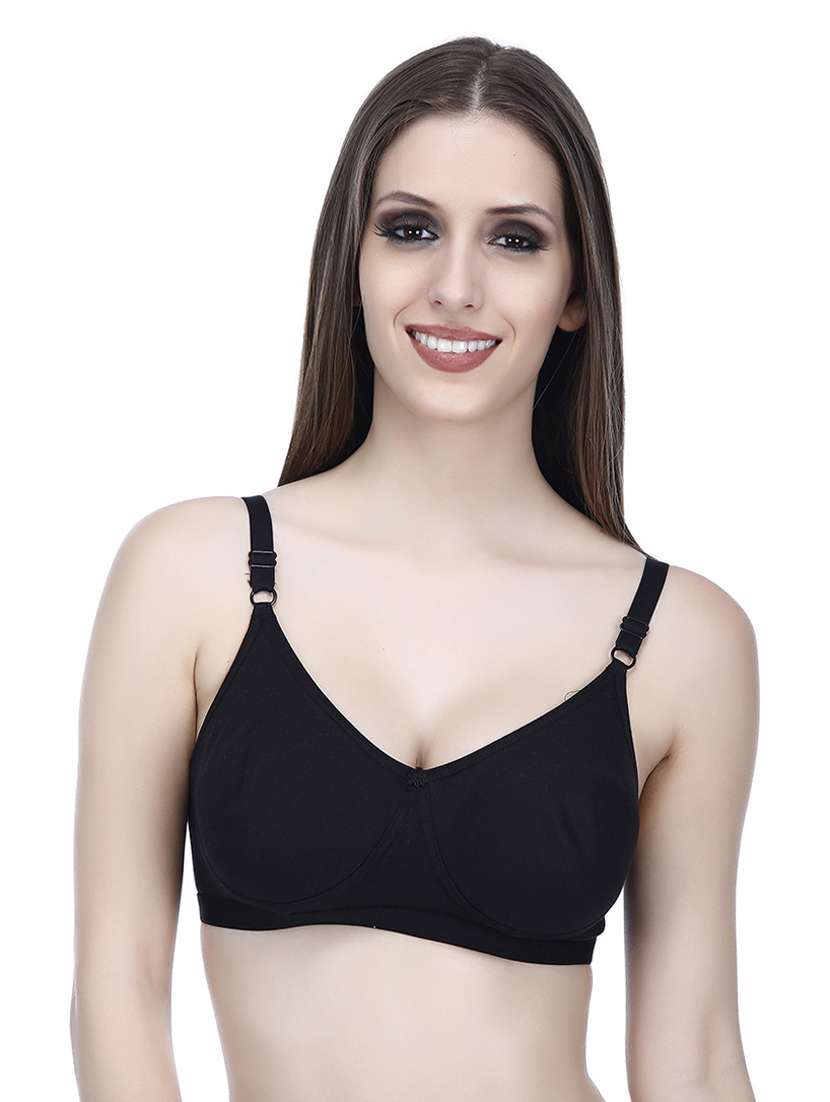 multi colored cotton regular bra combo - 18899158 -  Standard Image - 1