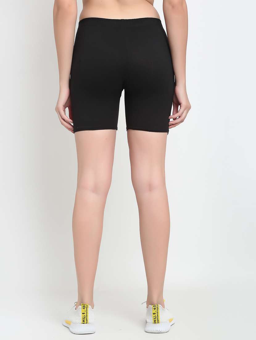 pack of 2 mid rise solid short - 18903756 - Standard Image - 4
